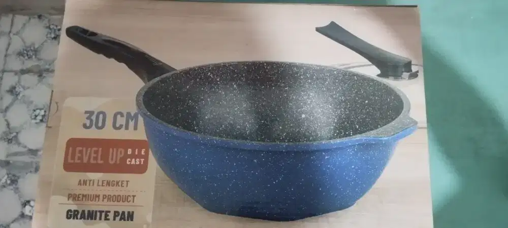 Di Jual Granite Pan Anti Lengket (Merk Level Up)