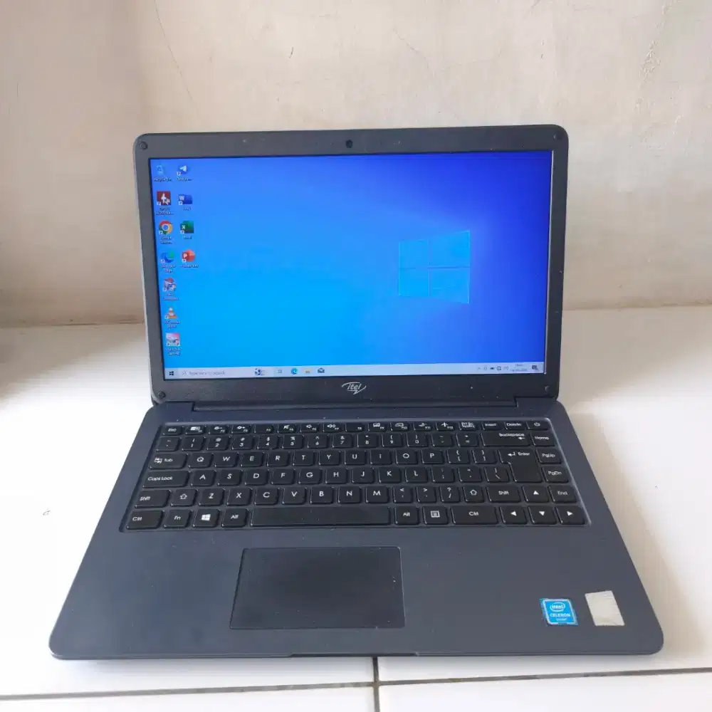 Laptop slim ringan ringkas Itel Intel gen 6 4/500 siap pakai