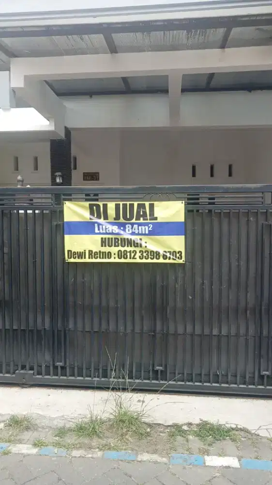 Dijual Rumah dengan Luas 84M² Full Bangunan, 2 lantai , siap huni
