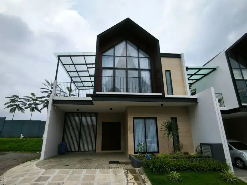 DIJUAL Villa Hook Terawat Full Furnish Dan Elektronik Dg Private Pool Siap Huni Lingkungan Tenang Dekat Banyak Wisata dan Alun-alun di Nilaya Batu