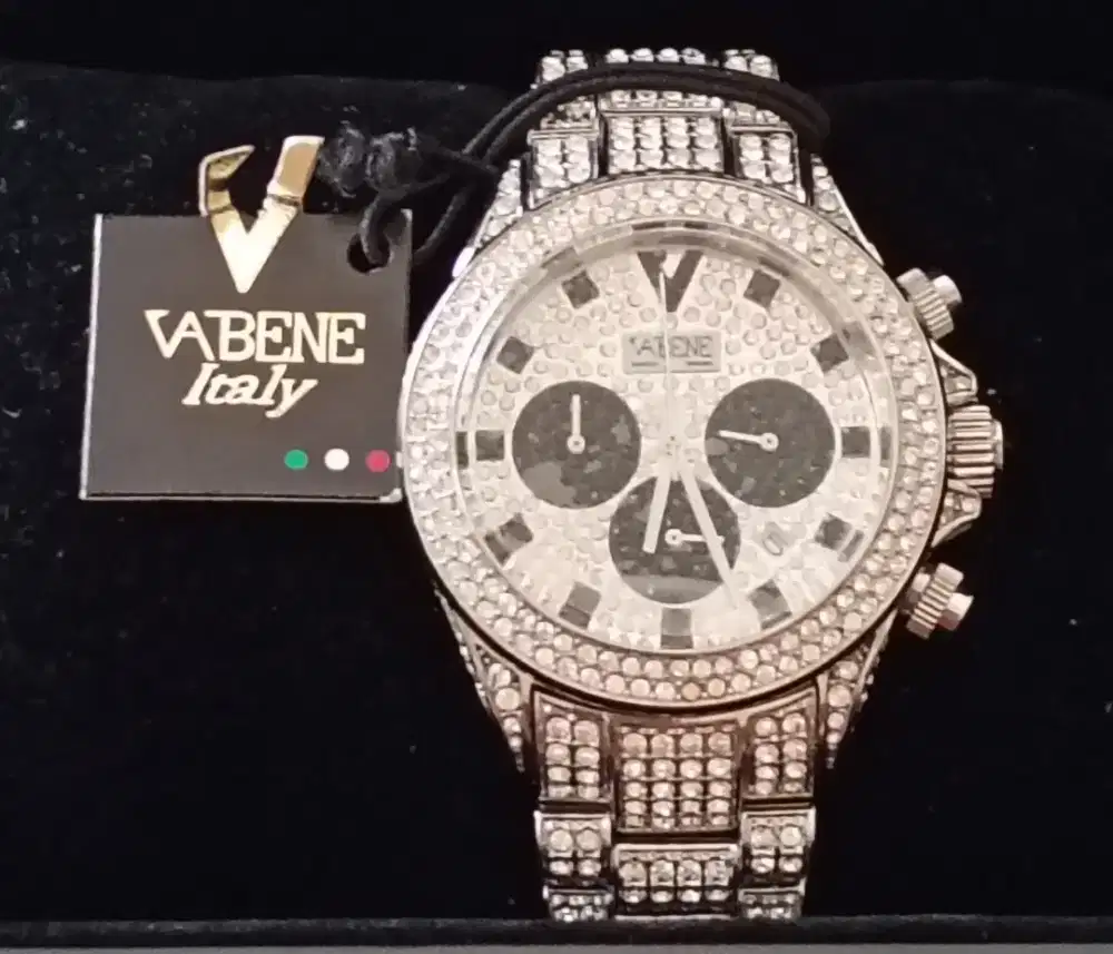 Jam tangan VABENE Stardust Cronograph SDMP112 Original Fullset.