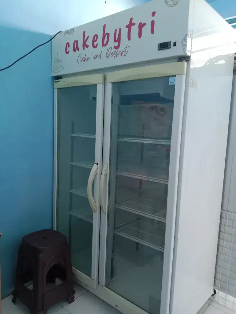di jual cepat kulkas 2 pintu merk panansonic