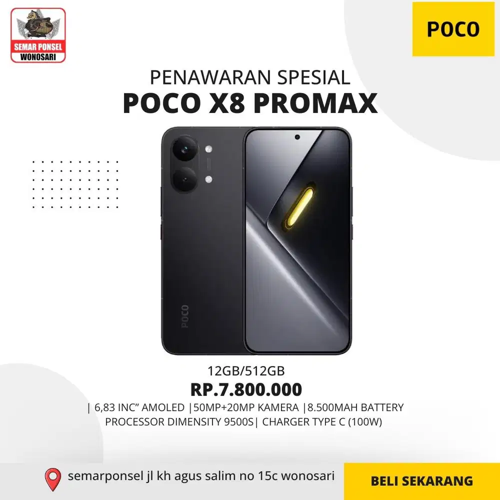 POCO X8 PROMAX 12gb/512gb