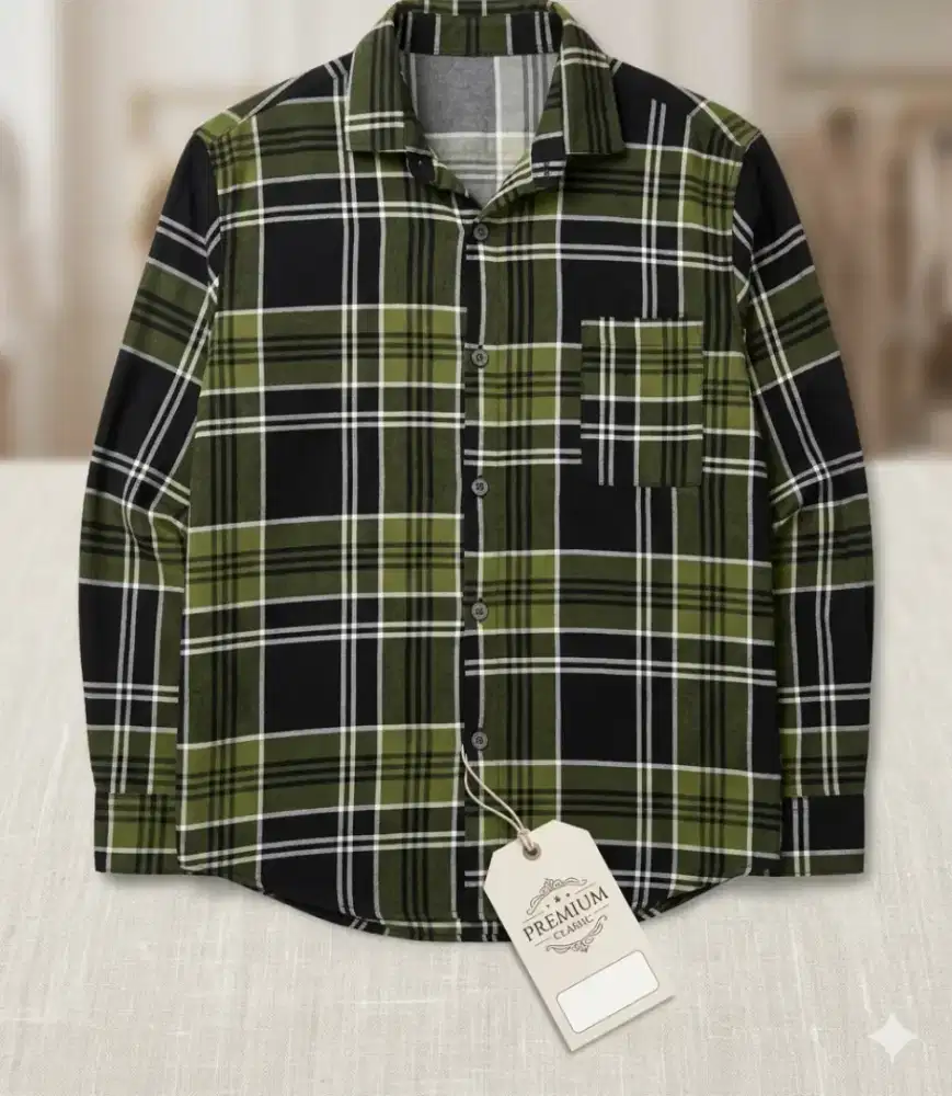 Kemeja Flannel Kotak