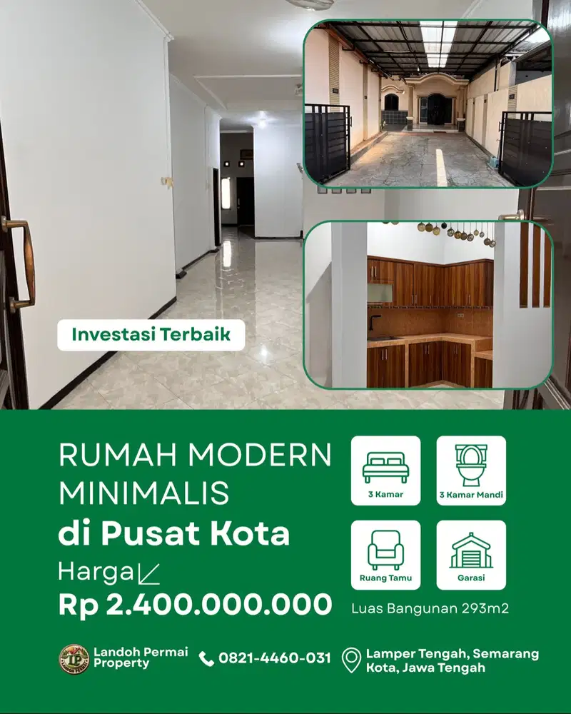 FOR SALE - RUMAH HUNIAN PREMIUM - AREA LAMPER - SEMARANG - JAWA TENGAH