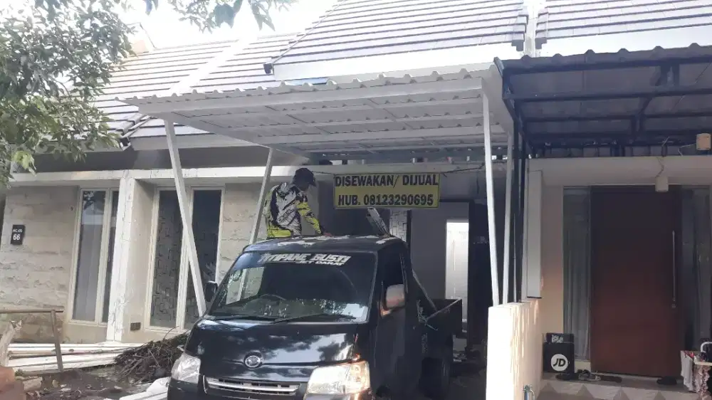 Kanopi atap UPVC kanopi modern