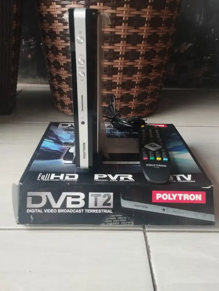 STB DVB T2 Polytron Set Top Box TV Digital
