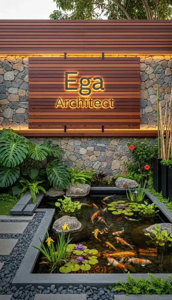 Arsitek taman modern jasa garden kalideres