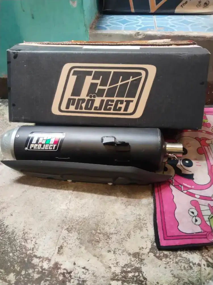 Knalpot tzm original vario new