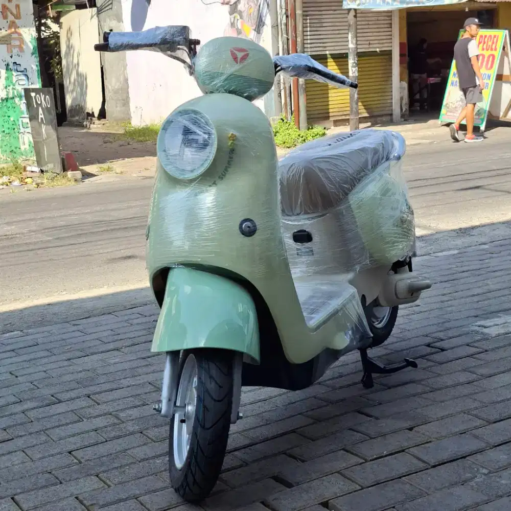 Cuci gudang sepeda listrik yadea bisa kredit tanpa ribet