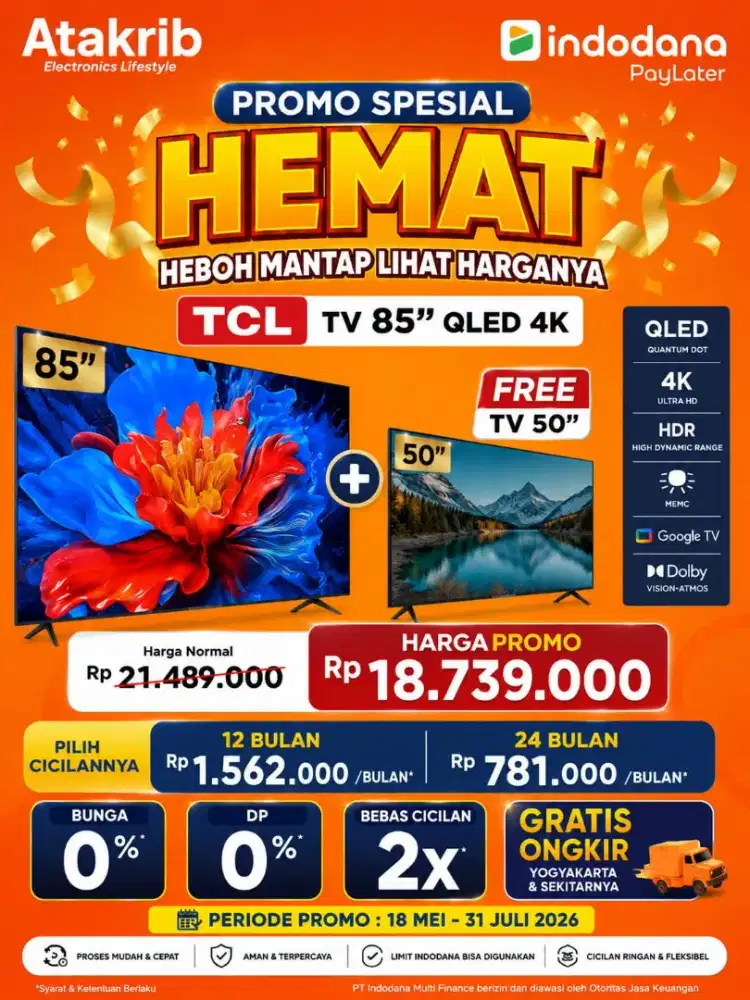 PROMO PILDUN BELI TV GRATIS TV