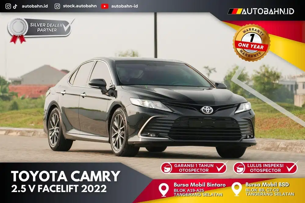 Antik! Toyota Camry 2.5 V Facelift 2022 Low Odo Warranty! Civic