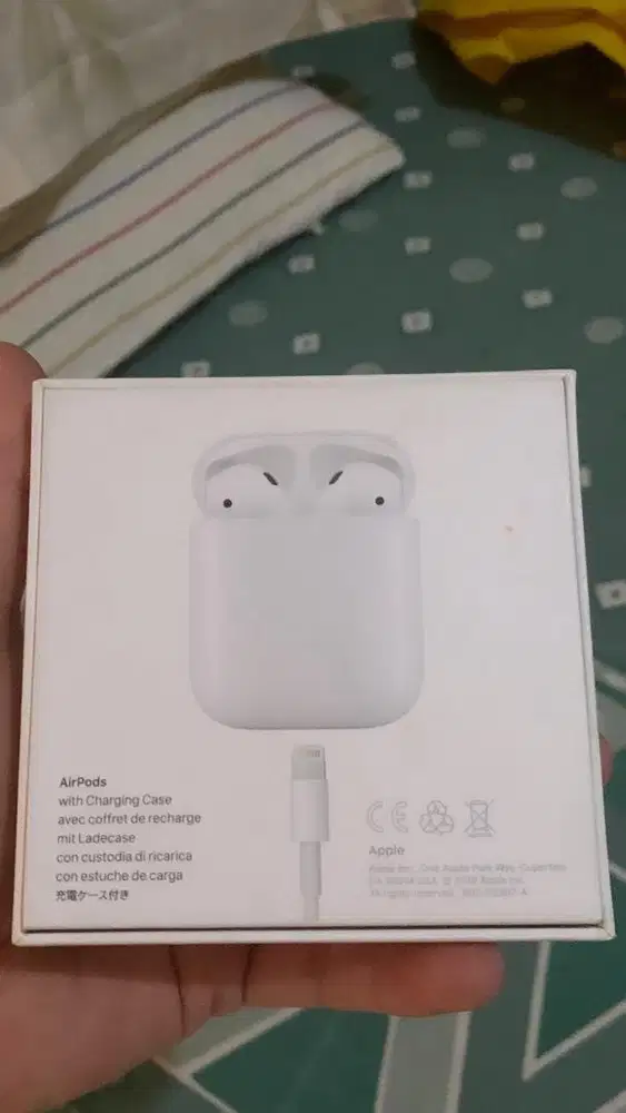 kotak dus airpods iphone ori