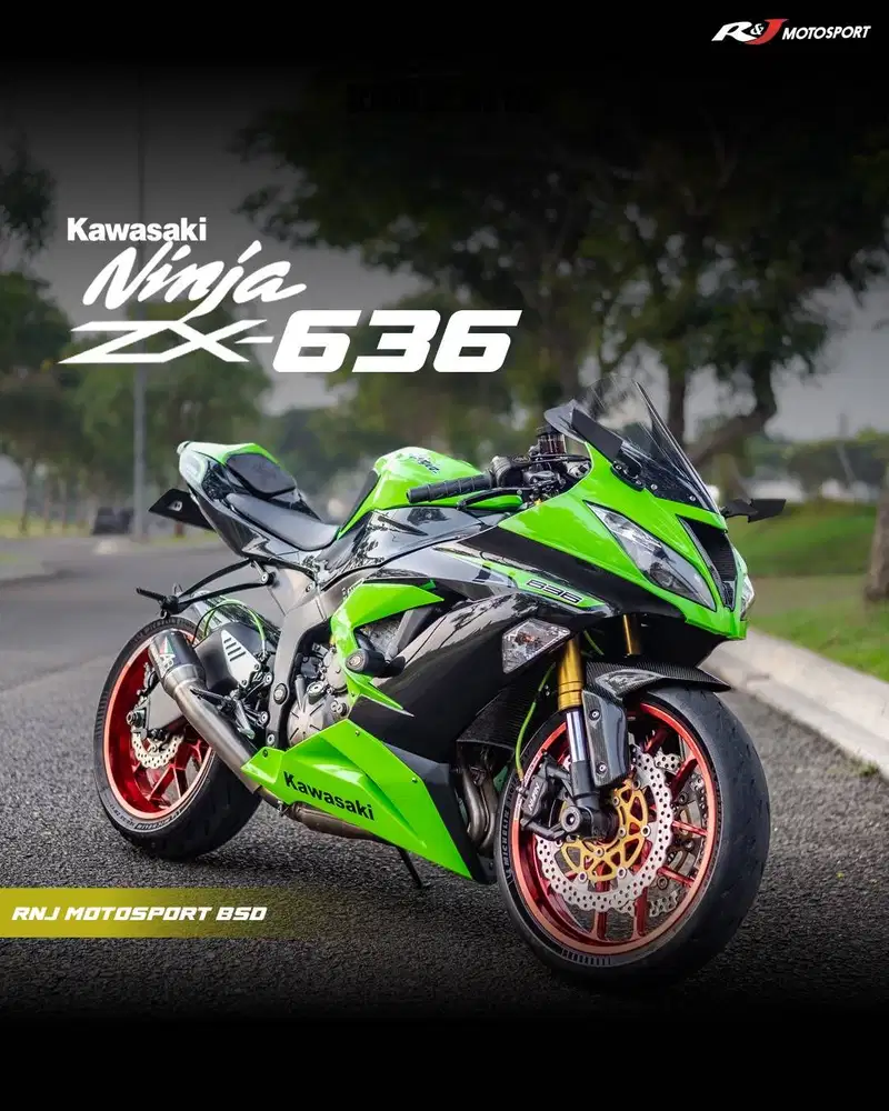Kawasaki Zx636 Nik 2013 Modif 80JT++an  Knalpot Austin Racing
