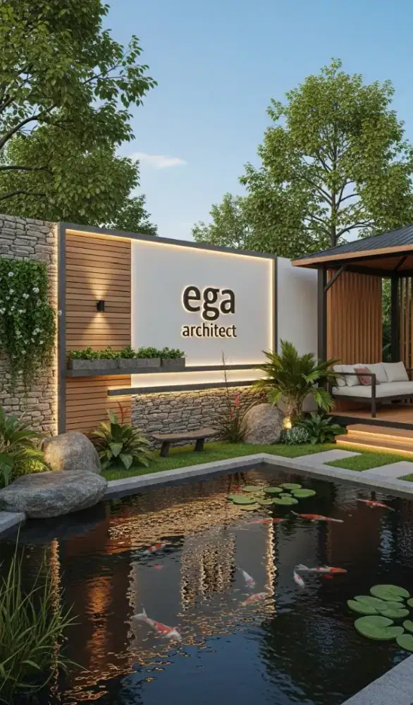 Arsitek taman modern jasa garden Gading Serpong