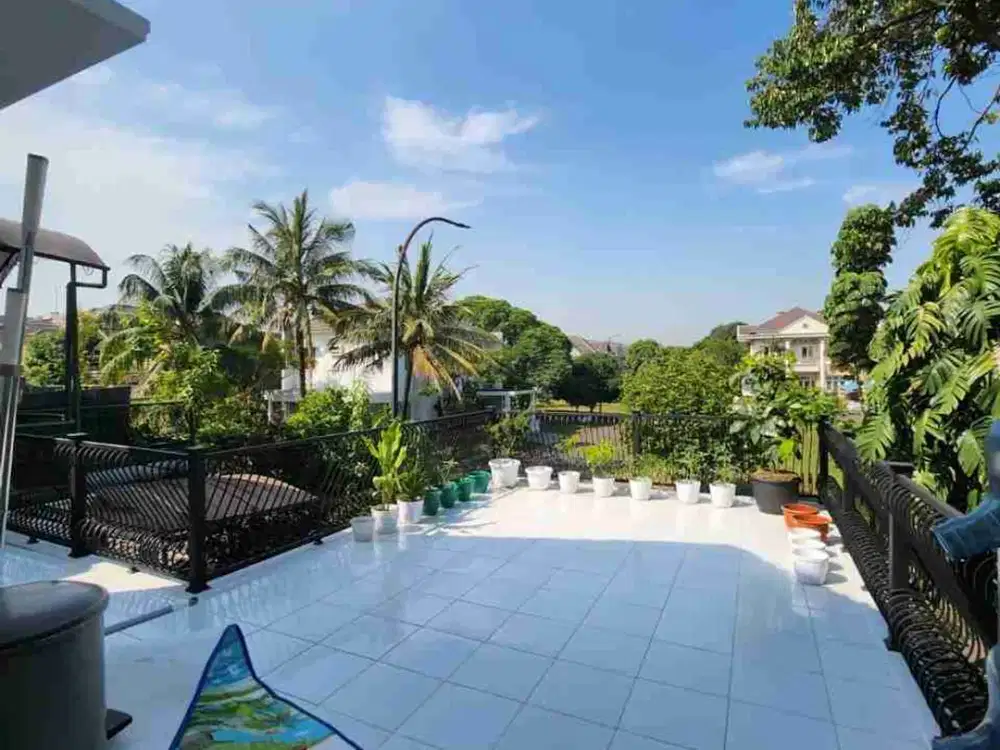 rumah kota wisata Cibubur siap huni view cantik