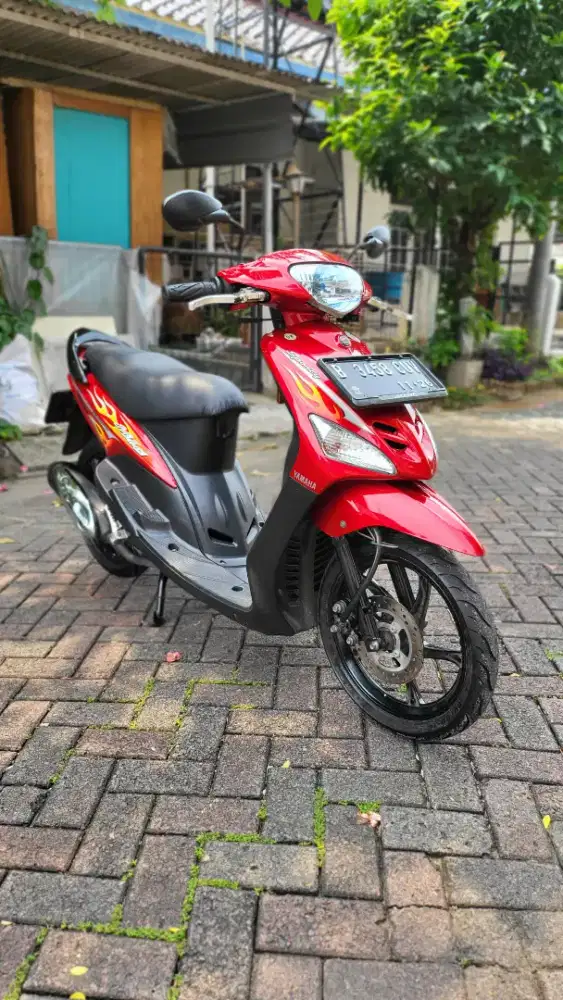 yamaha mio th 2008, mesin sehat halus, body mulus, sudah di restorasi