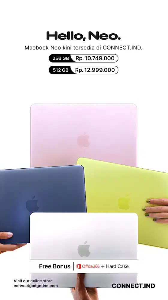 MacBook Neo bisa dicicil Cukup KTP Tanpa Dp
