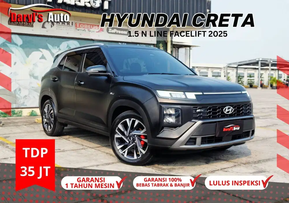 2025 HYUNDAI CRETA NLine Facelift Matte TDP 35jt