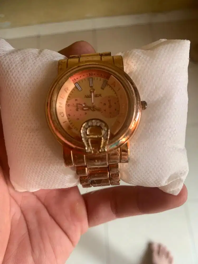 jam tangan wanita aigner ori