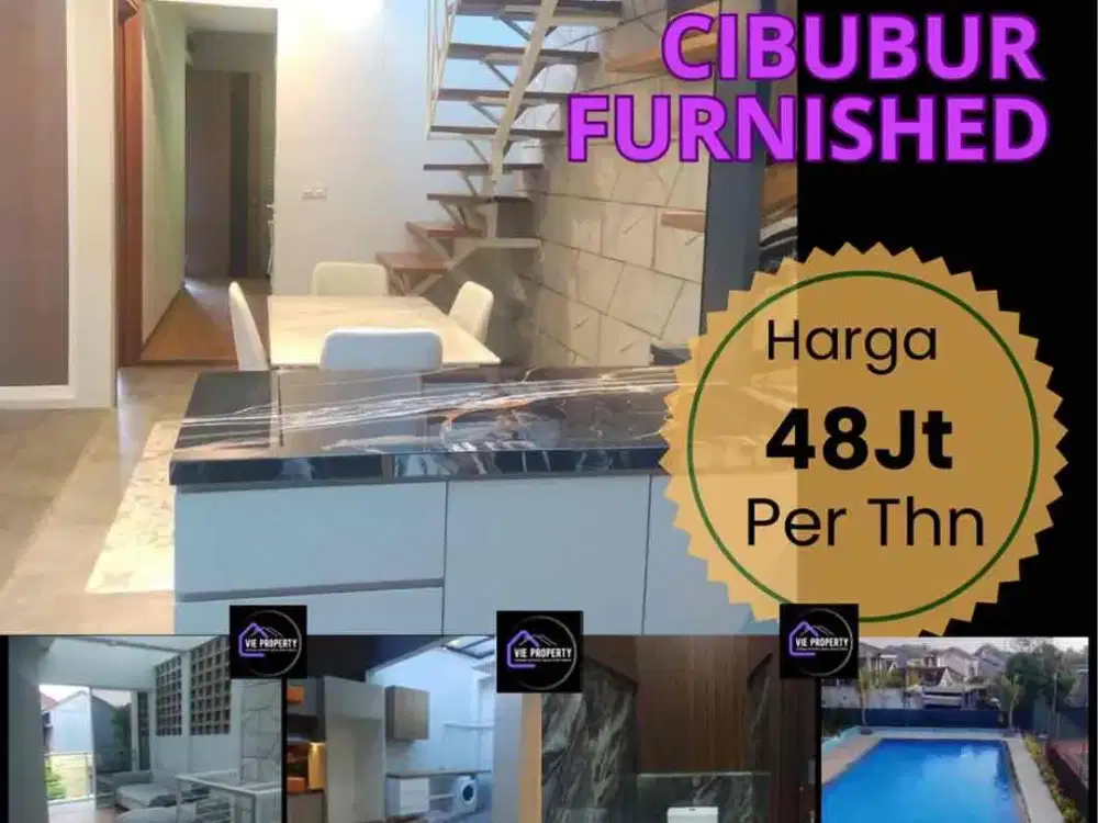 Rumah Rapi Siap Huni Full Furnished Di Cibubur Sebelah Citra Grand