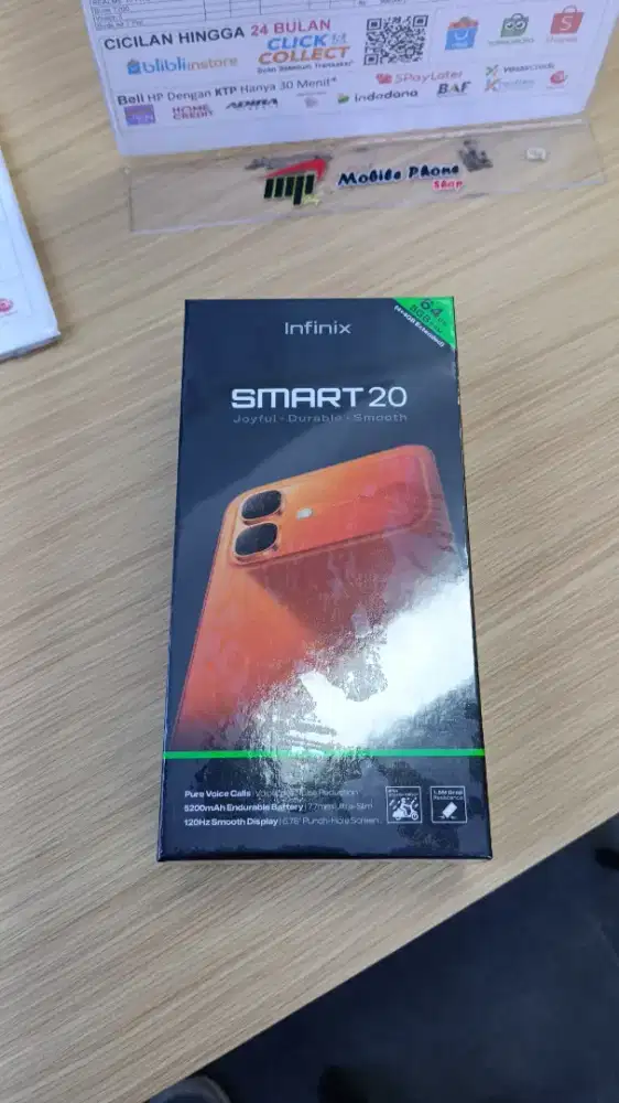 INFINIX SMART 20 4+4/64 GARANSI RESMI