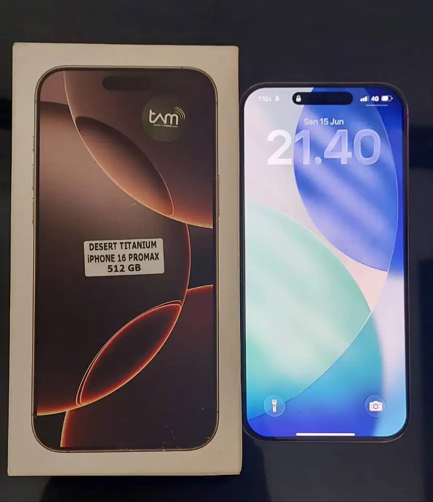 Dijual Iphone16 pro max 512