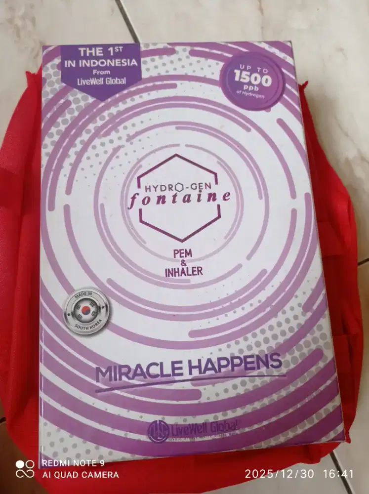 Botol oksigen dari miracle hapens