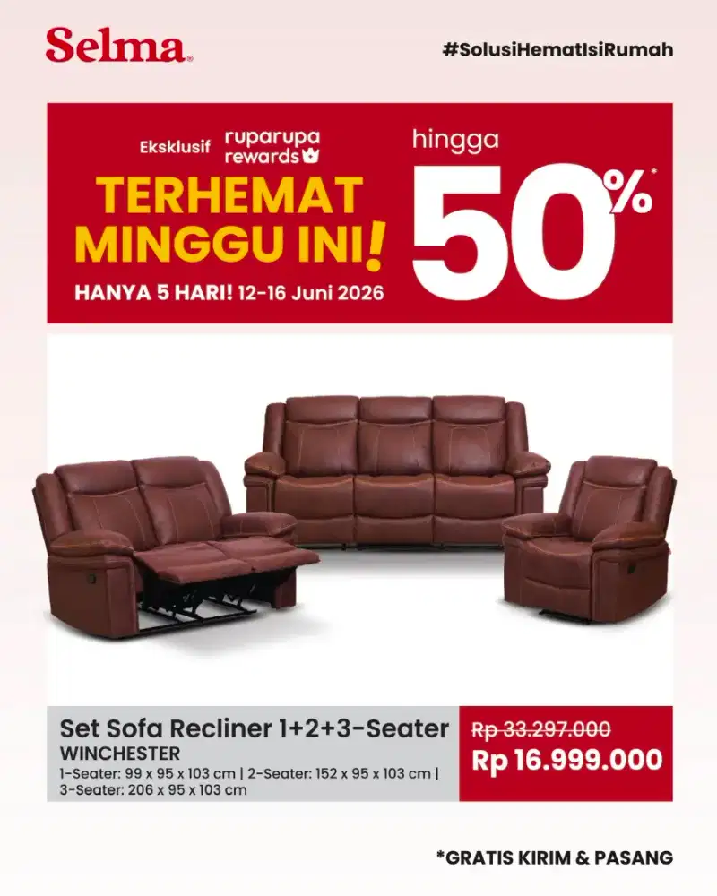 Sofa Set Winchester 3S+2S+1S