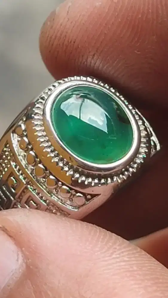 Bacan baby small hijau metalic no treatment