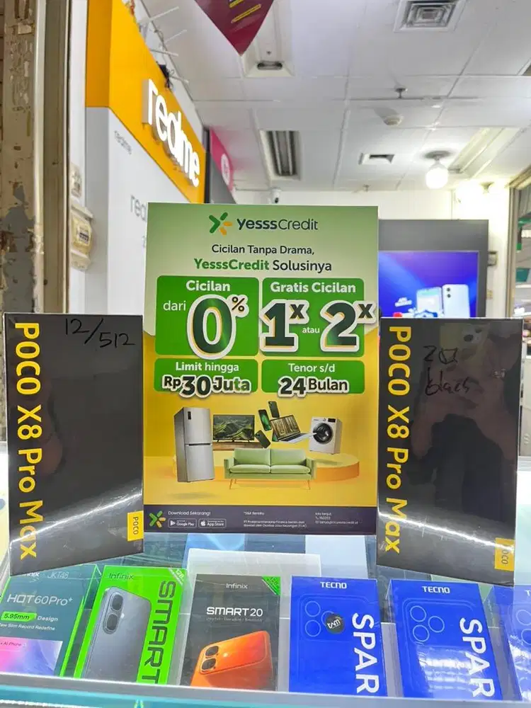poco X8 pro max 12/256gb BISA CICILAN TANPA DP
