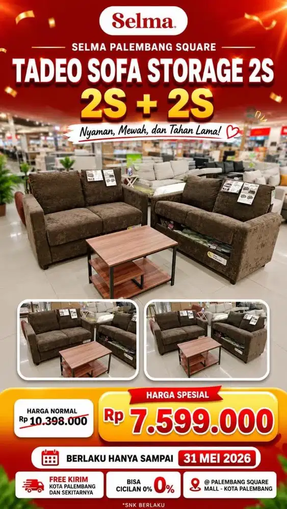 Promo Cicilan By Homecredit Sofa Set Winchester