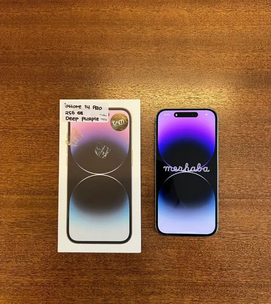iPhone 14 PRO 256 Deep Purple ORI Istimewa
