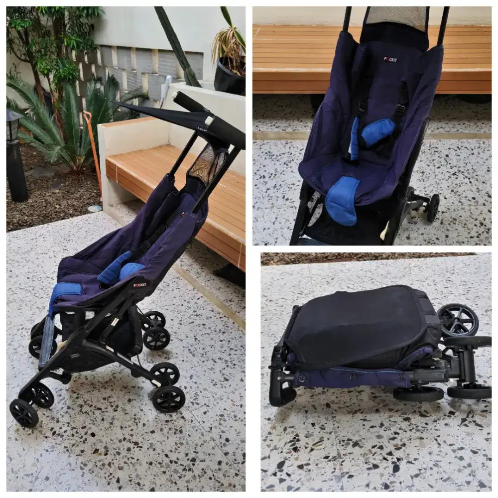 Stroller pockit coco latte