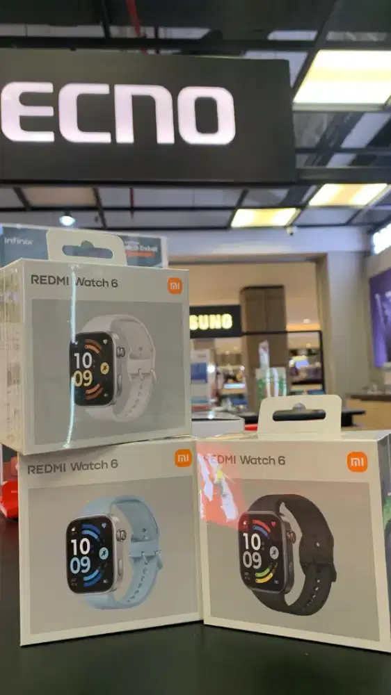 REDMI WATCH 6 WARNA BLUE , BLACK , WHITE