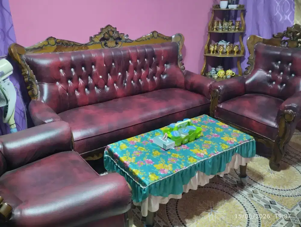 Jual Kursi Tamu Jati