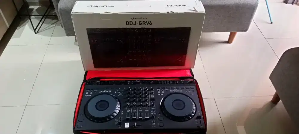 Pioneer DDJ GRV6 + Bag Garannsi On Dec 2026