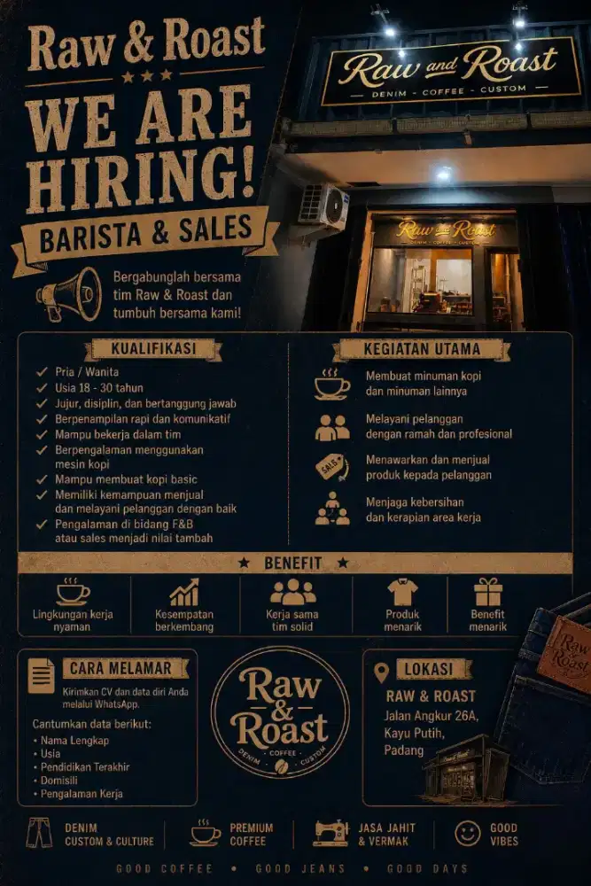 Barista & SALES.