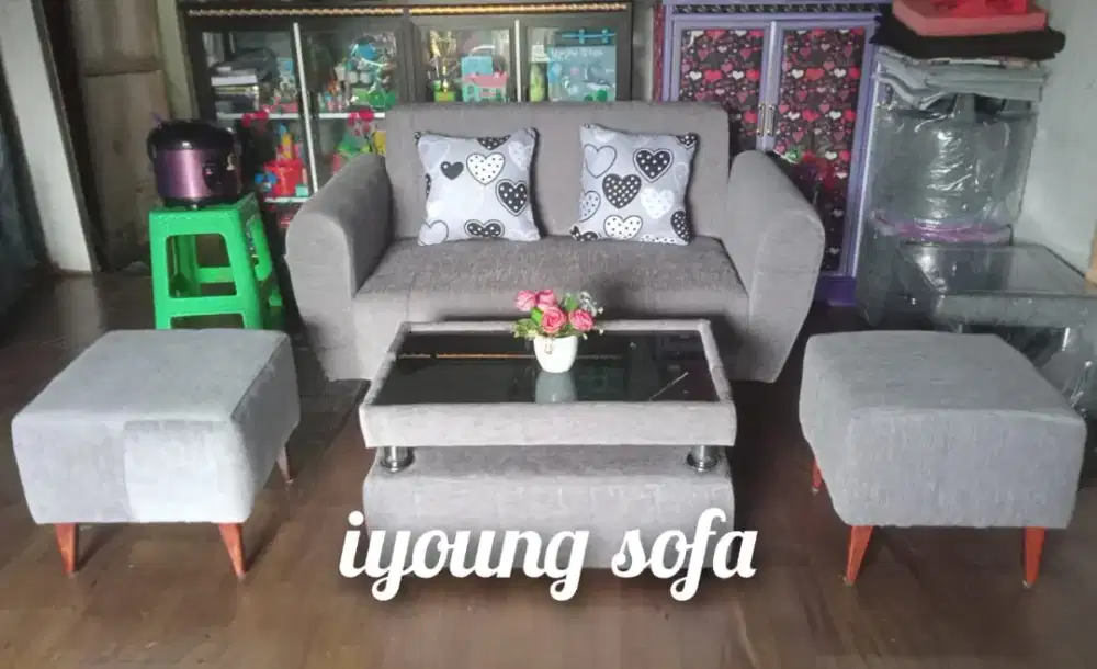 sofa baru model retro