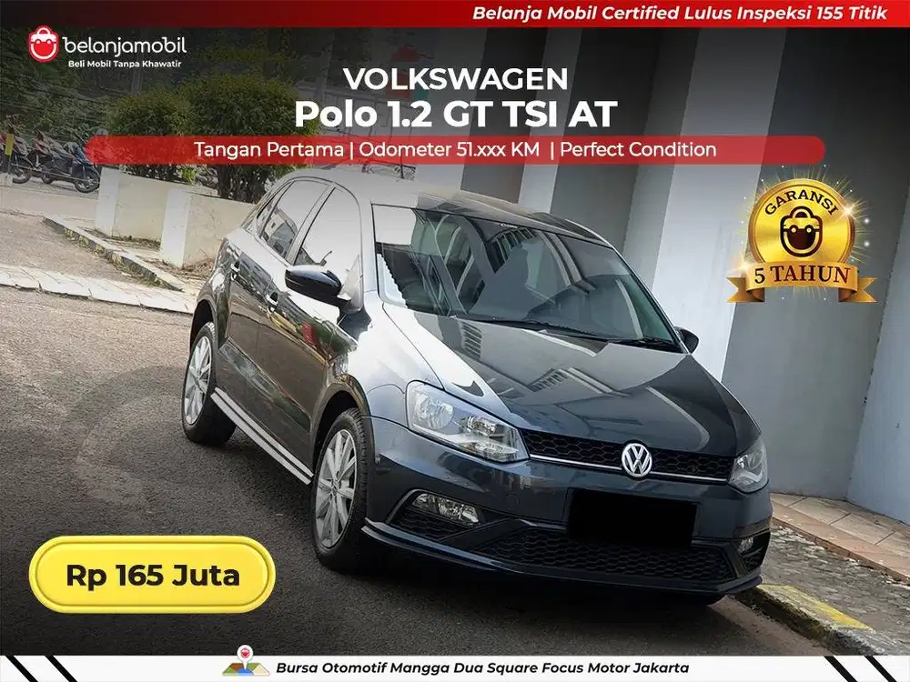 [ BERGARANSI ] Volkswagen VW Polo 1.2 GT TSI AT 2022/2023