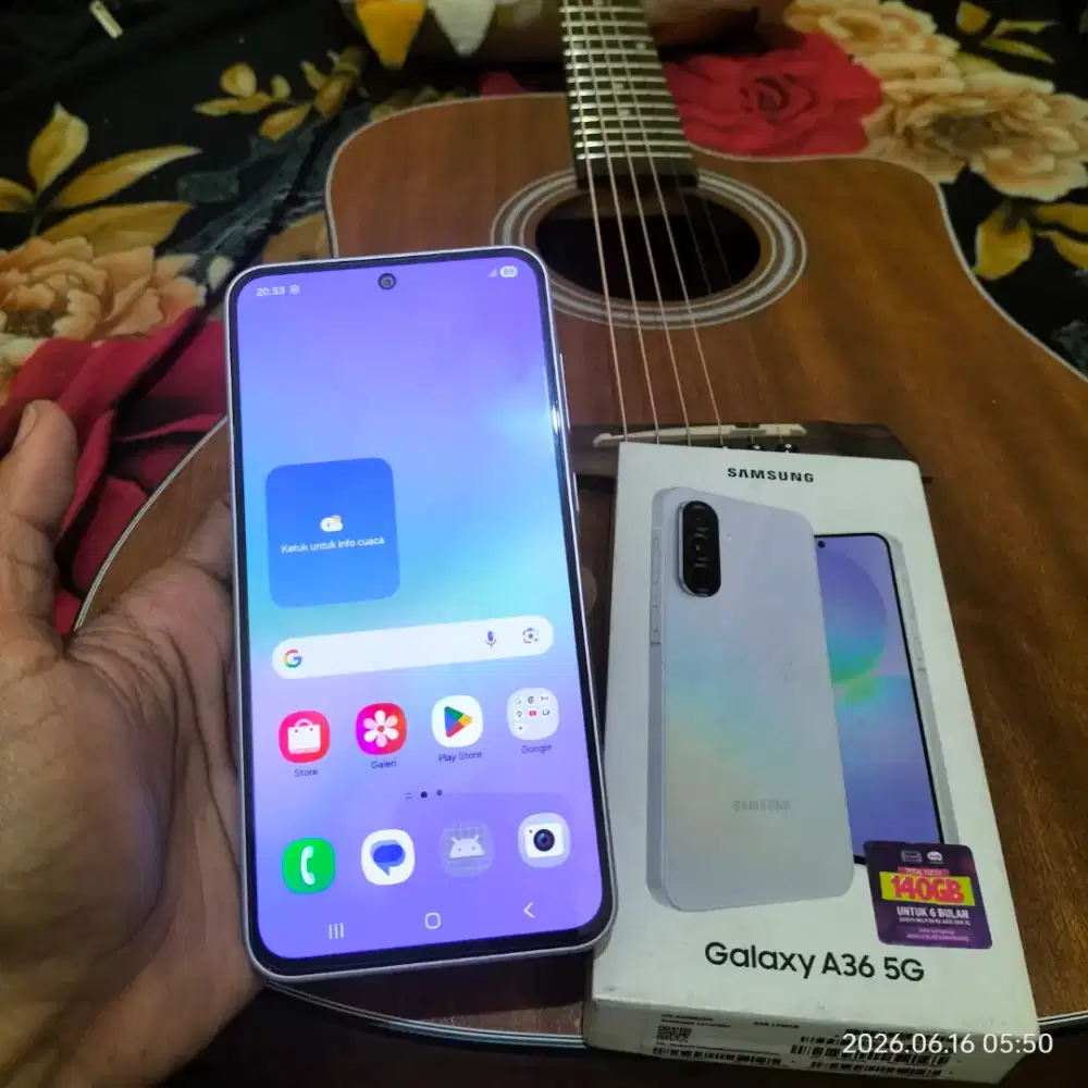 Samsung Galaxy A36 5G 8/256 fullset original molos