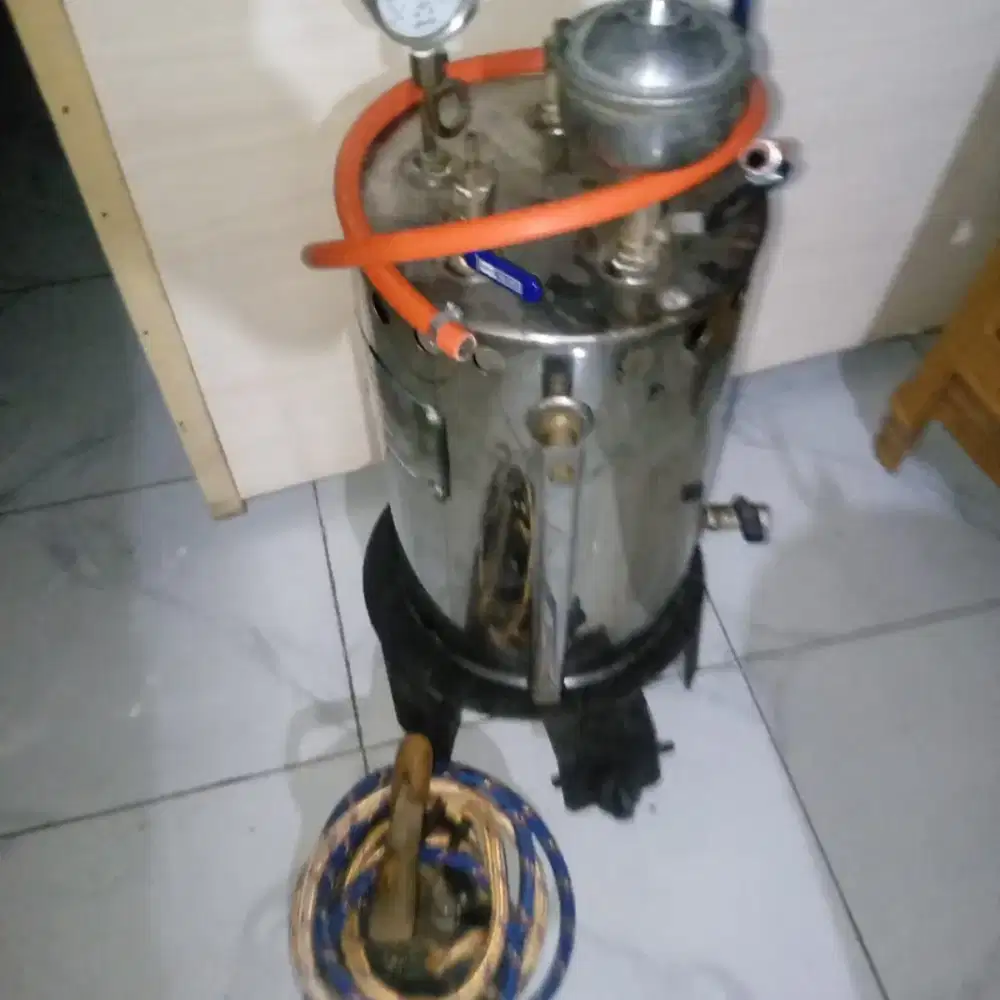 Setrika uap boiler