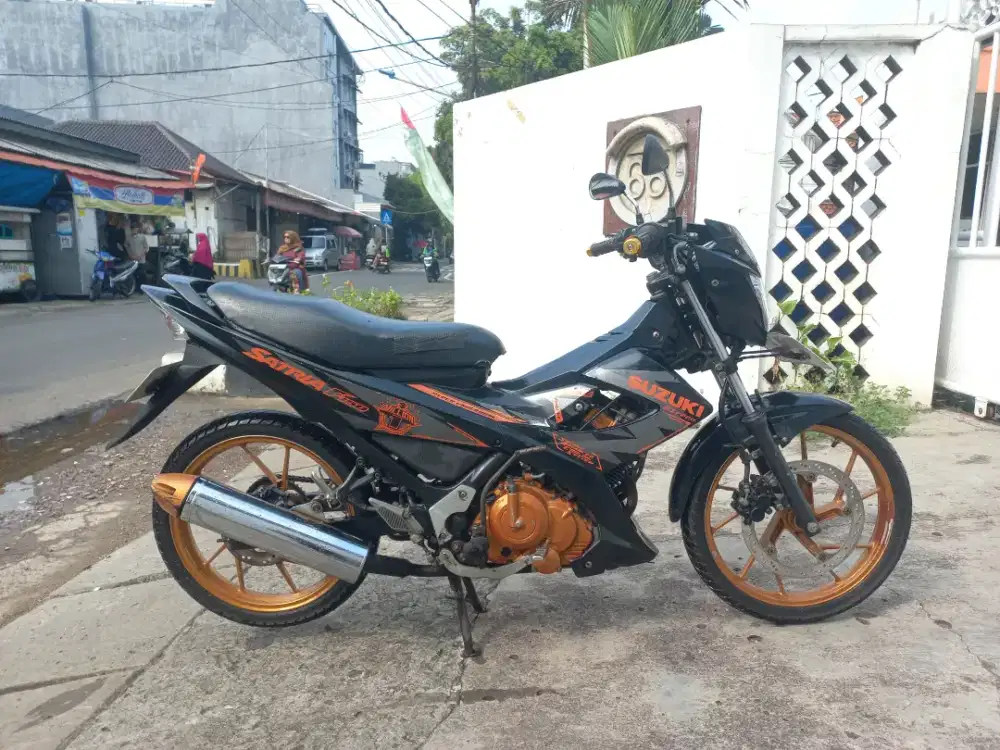 Suzuki Satria Fu Facelift 2014 Gres Limited Edition pajak On