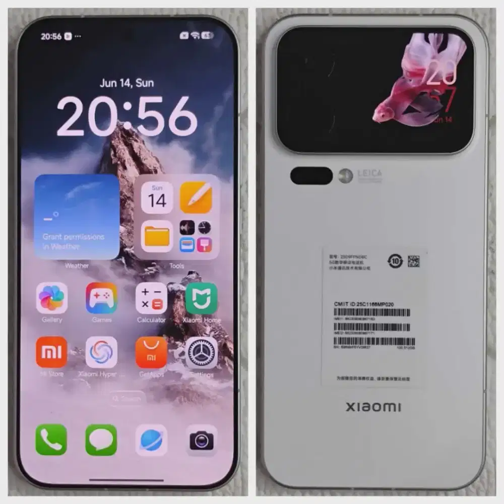 XIAOMI 17 PRO MAX 5G RAM 12/512 BEA CUKAI FULLSET MULUS LIKE NEW
