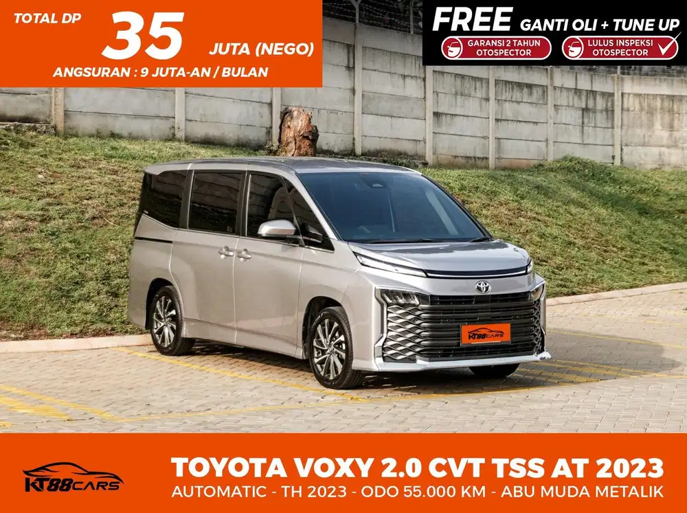 Toyota Voxy 2.0 AT CVT TSS Tahun 2023