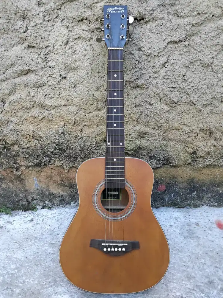 Gitar akustik elektrik martine