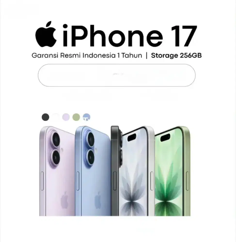 Iphone 17 256Gb/512Gb Kredit Free 1x cicilan di BEC