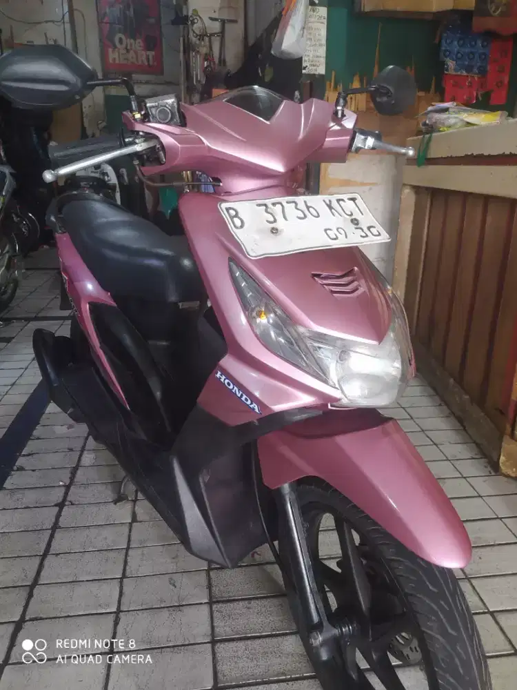 HONDA BEAT KARBU TH 2011 MULUS ORISINIL PAJAK PANJANG