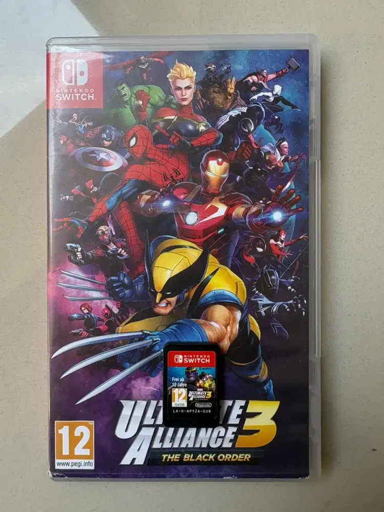 Cartridge marvel ultimate alliance 3