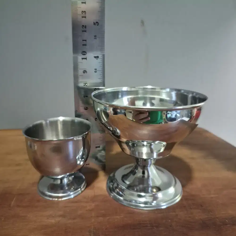Antique Vintage Old Egg Cup Fruit Bowl Ice Cream Coupe